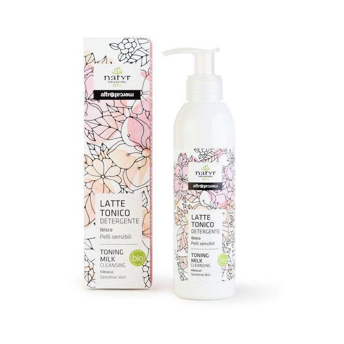 LATTE TONICO - DETERGENTE - IBISCO - PELLI SENSIBILI - BIO | COD. 10042104 | 200 ml